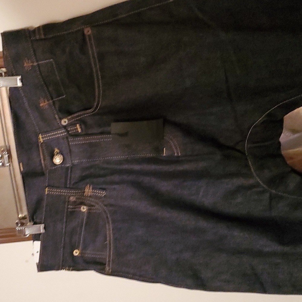 Sz 33 NWT $795 R13 The Ian drop crotch jeans - Picture 2 of 9